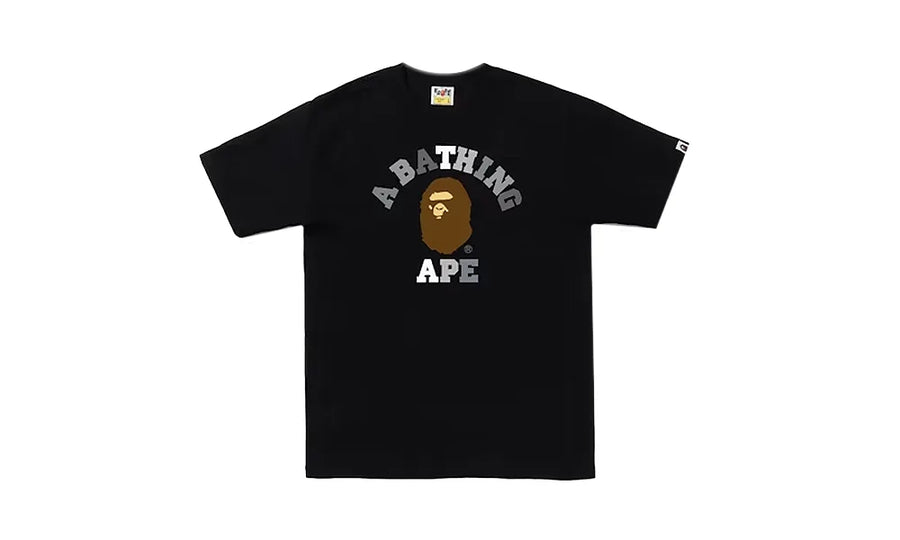 Koszulka BAPE Colors College (FW22) Black Black