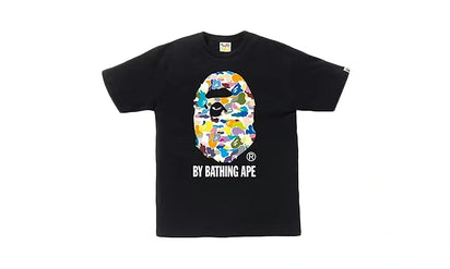 Koszulka BAPE Multi Camo By Bathing Tee Black/ Multi Color