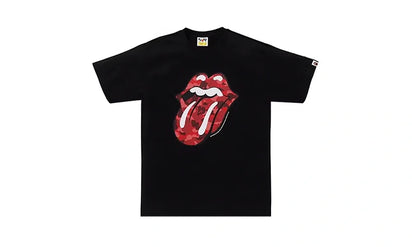 Koszulka BAPE x Rolling Stones Black