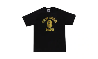 Koszulka BAPE x Van Gogh Museum College Black