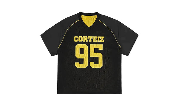 Koszulka Corteiz 95 Reversible Mesh Jersey Black / Yellow - Koszulka Corteiz 95 Reversible Mesh Jersey Black / Yellow - zdjęcie 2
