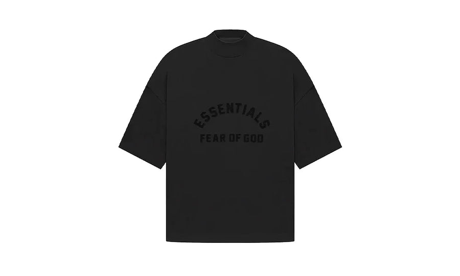 Koszulka Fear of God Essentials Arch Logo Jet Black