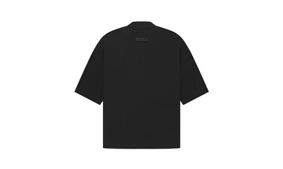 Koszulka Fear of God Essentials Arch Logo Jet Black - zdjęcie 2