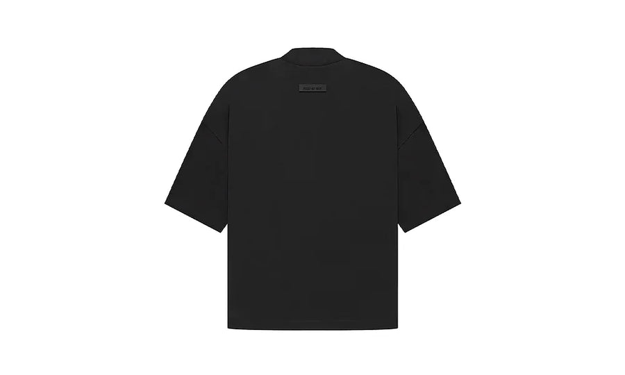 Koszulka Fear of God Essentials Arch Logo Jet Black - zdjęcie 2