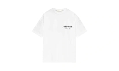 Koszulka Fear of God Essentials Bright Fit Jet White - zdjęcie 2