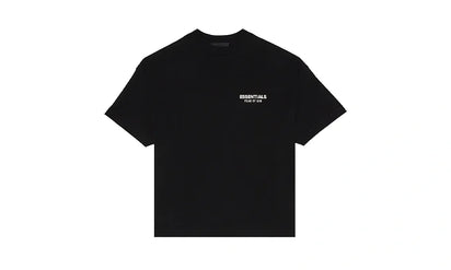 Koszulka Fear of God Essentials Classic Fit Jet Black - zdjęcie 2
