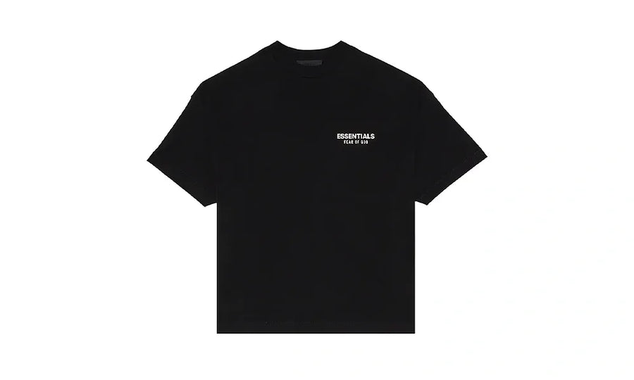 Koszulka Fear of God Essentials Classic Fit Jet Black - zdjęcie 2