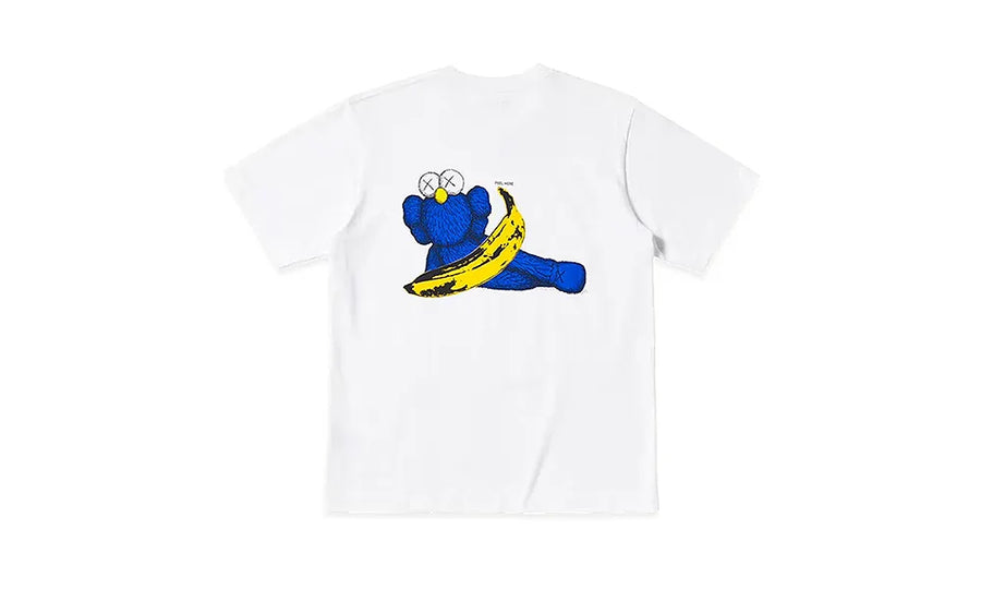 Koszulka Kaws x Uniqlo Andy Warhol Banana White