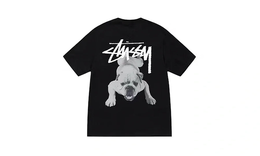 Koszulka Stussy Stock Dog Black