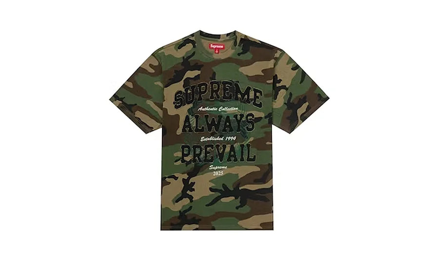 Koszulka Supreme Always Prevail S/S Top Woodland Camo
