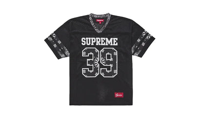 Koszulka Supreme Bandana Football Jersey Black