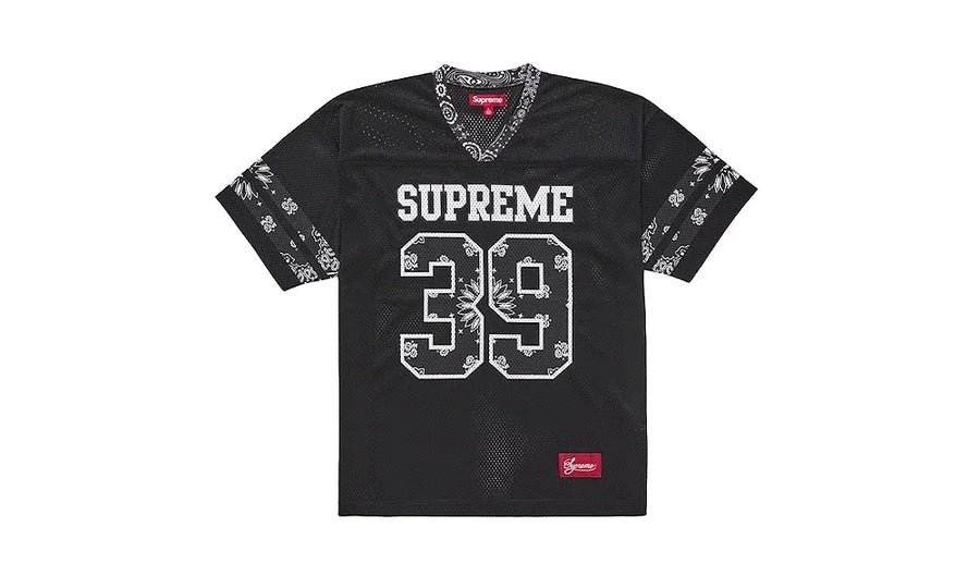 Koszulka Supreme Bandana Football Jersey Black