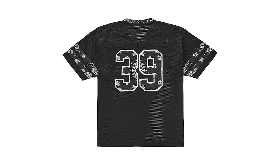 Koszulka Supreme Bandana Football Jersey Black - zdjęcie 2