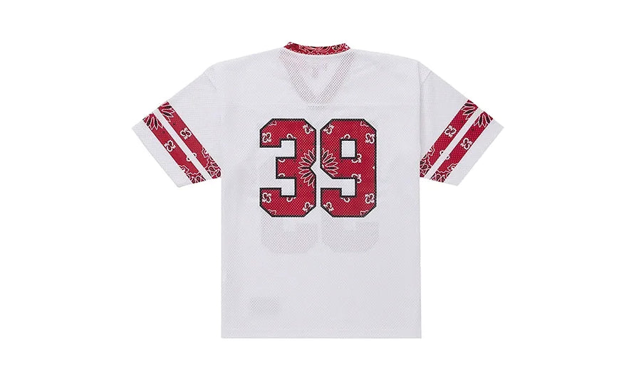 Koszulka Supreme Bandana Football Jersey White - zdjęcie 2