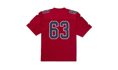 Koszulka Supreme Bones Football Jersey Red - zdjęcie 2