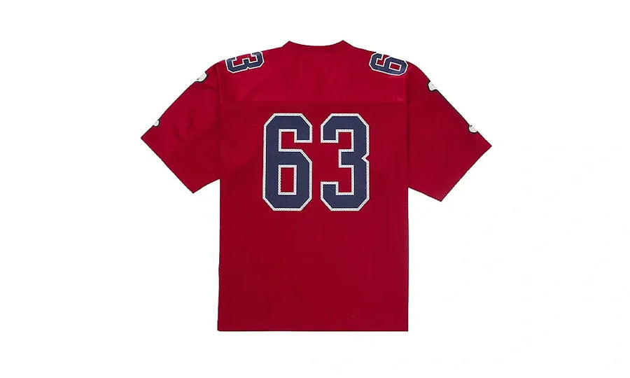 Koszulka Supreme Bones Football Jersey Red - zdjęcie 2