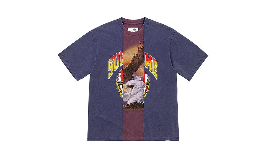 Koszulka Supreme MM6 Maison Margiela Split S/S Top Navy