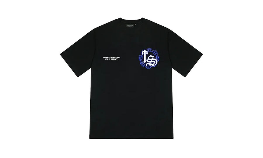Koszulka Trapstar Chain Script Black/Ice