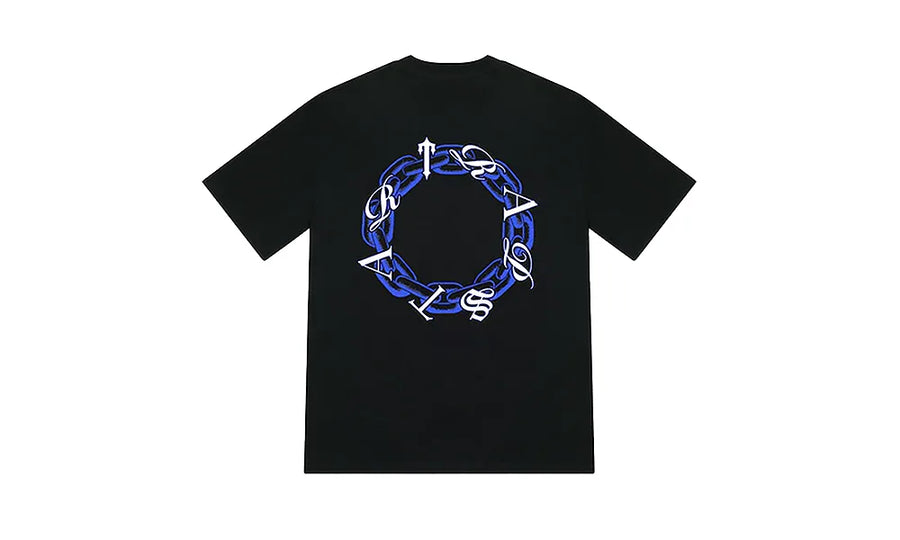 Koszulka Trapstar Chain Script Black/Ice - zdjęcie 2