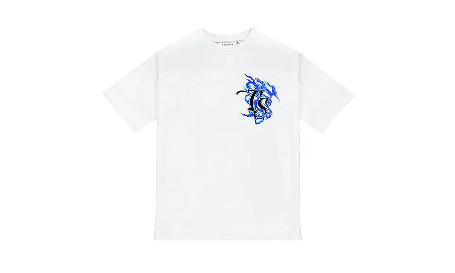 Koszulka Trapstar Chrome Flame SS23 White