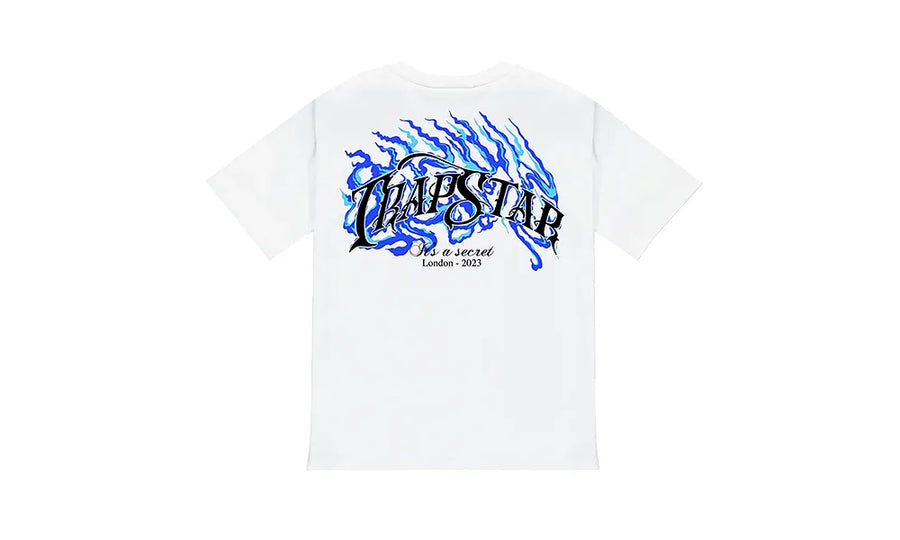 Koszulka Trapstar Chrome Flame SS23 White - zdjęcie 2