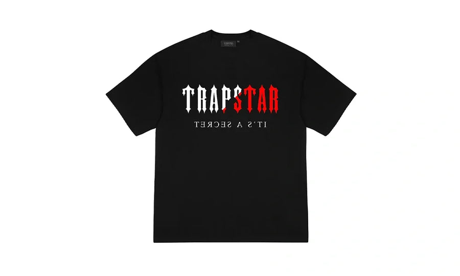 Koszulka Trapstar Decoded Black/Red Gradient