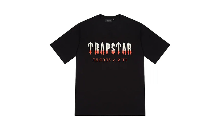 Koszulka Trapstar Decoded Gradient Black/Red