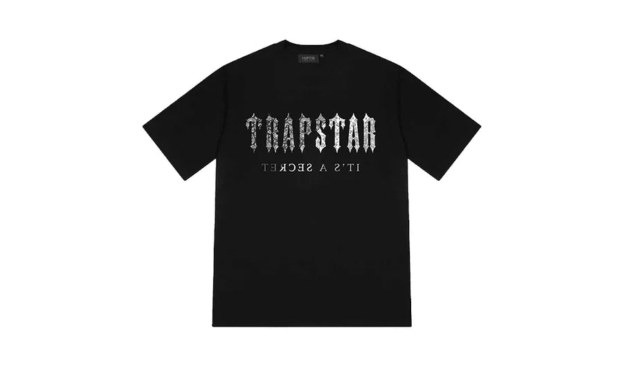 Koszulka Trapstar Decoded Paisley Monochrome Edition Black