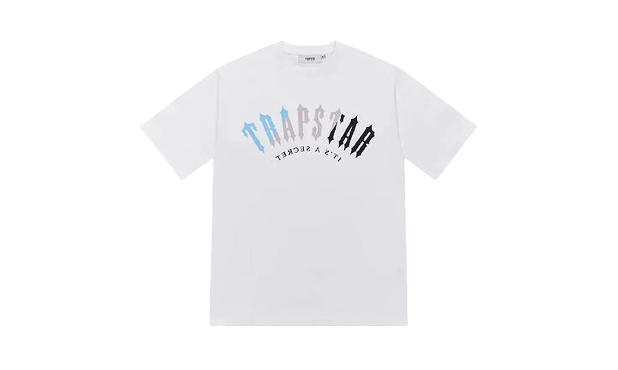 Koszulka Trapstar Decoded Print White/Light/Blue