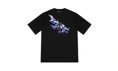 Koszulka Trapstar Eternal Flame Tee Black - zdjęcie 2