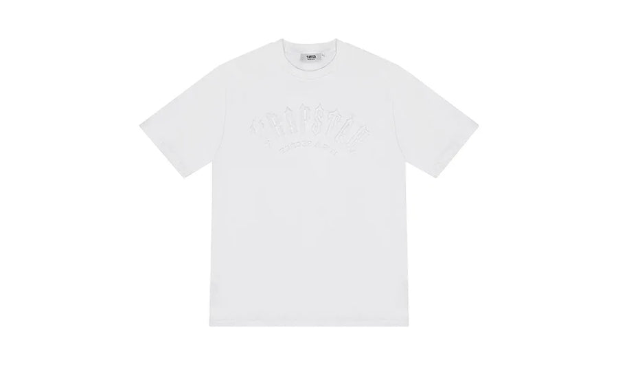 Koszulka Trapstar Irongate Arch Embossed White/White