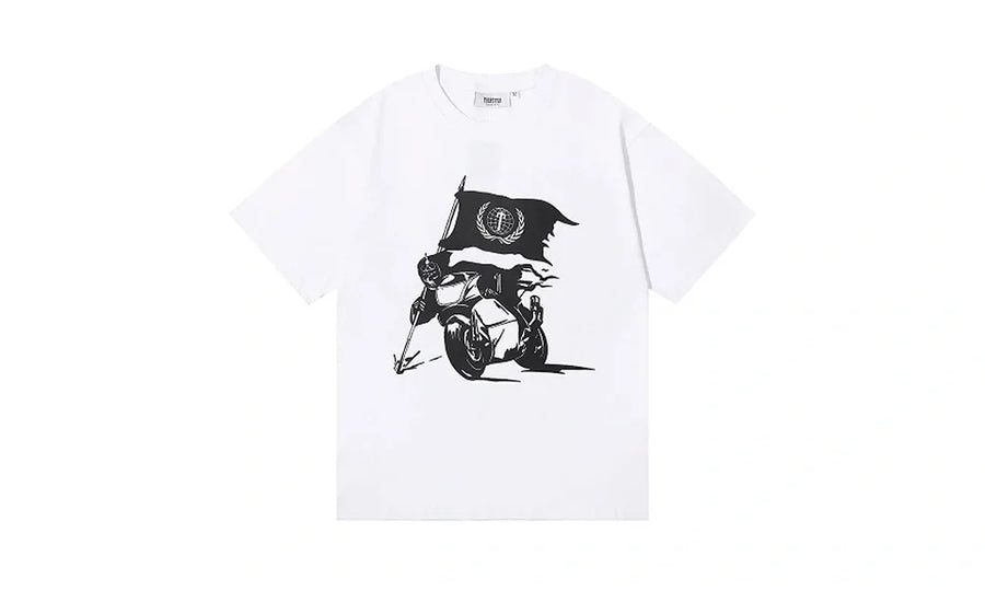 Koszulka Trapstar Outlaw White