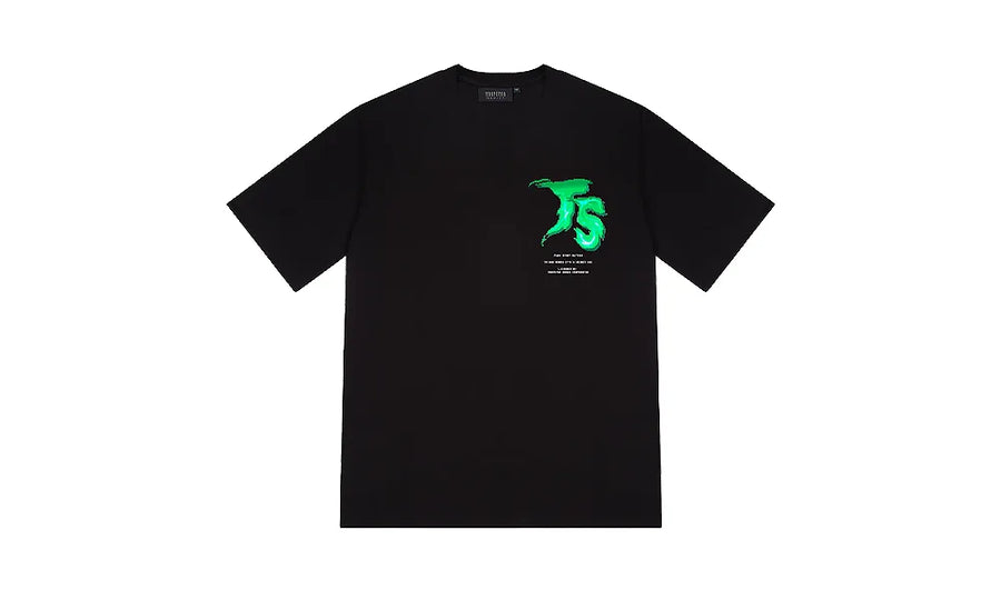 Koszulka Trapstar Press Start Black