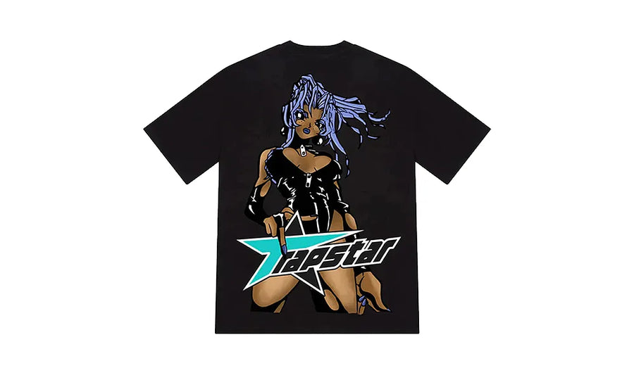 Koszulka Trapstar Rockstar Black - zdjęcie 2