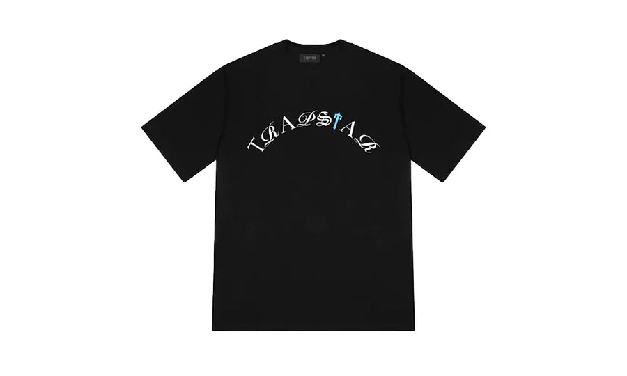 Koszulka Trapstar Script Black/Teal