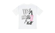 Koszulka Trapstar Script White/Pink - zdjęcie 2