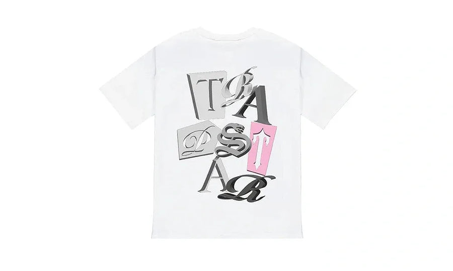 Koszulka Trapstar Script White/Pink - zdjęcie 2