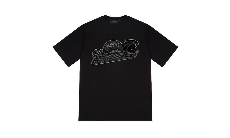 Koszulka Trapstar Shooters Black Monochrome Edition