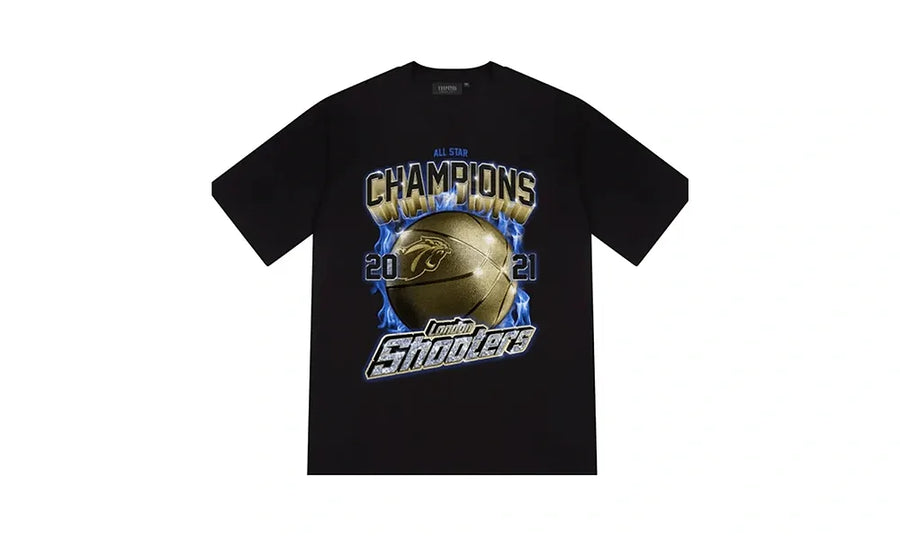 Koszulka Trapstar Shooters Champion Black