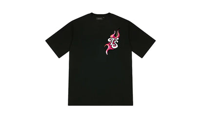 Koszulka Trapstar Trail Blaze Black/Infrared