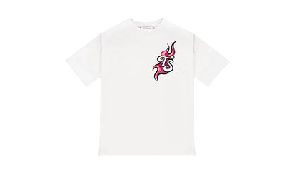 Koszulka Trapstar Trail Blaze White/Infrared