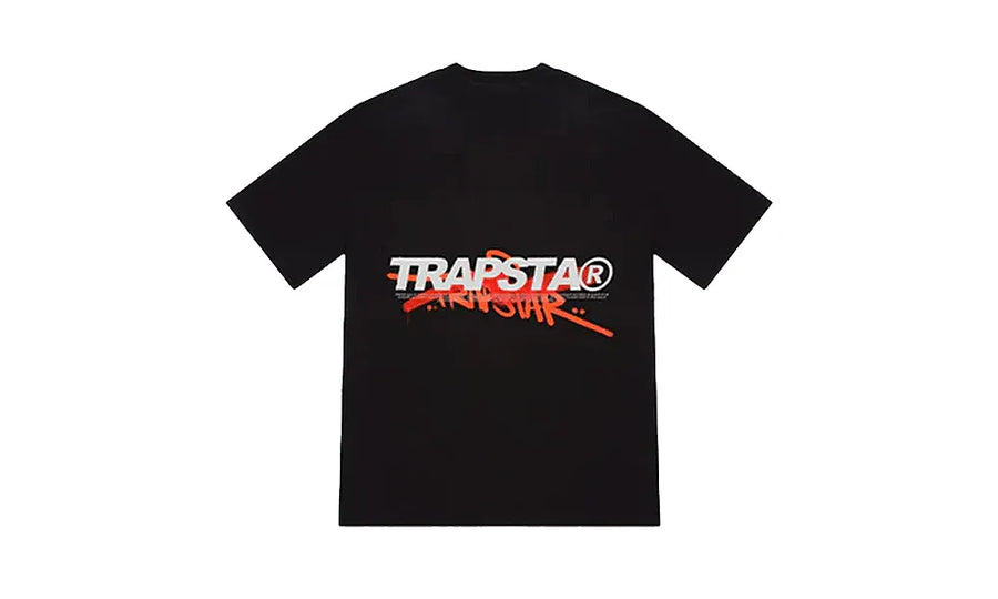 Koszulka Trapstar Trespass Black/Orange