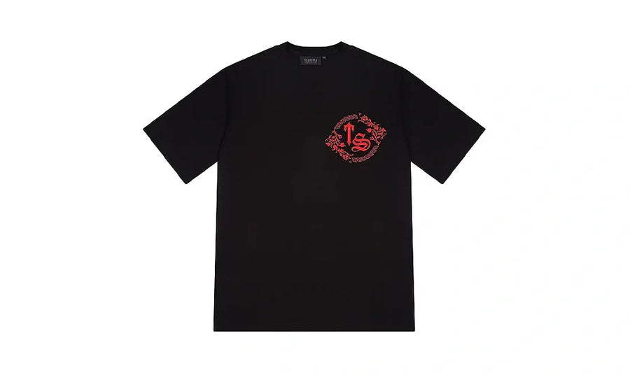 Koszulka Trapstar TS Varsity Black/Red