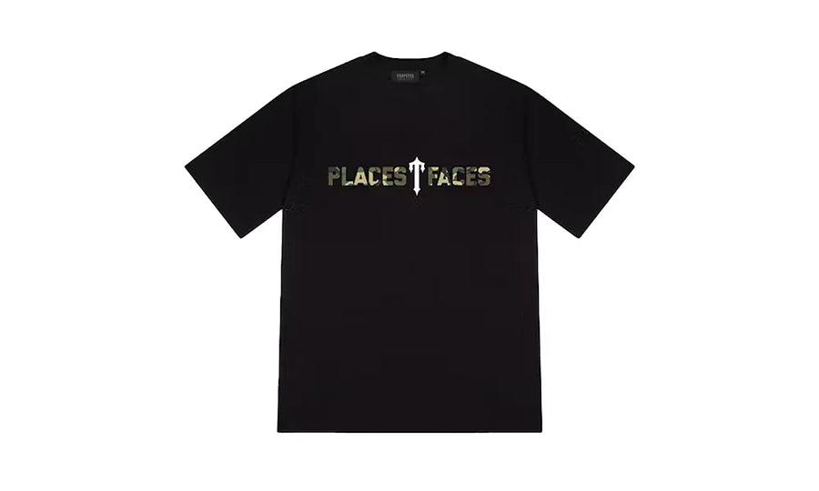 Koszulka Trapstar x Places + Faces 2.0 Black/Camo
