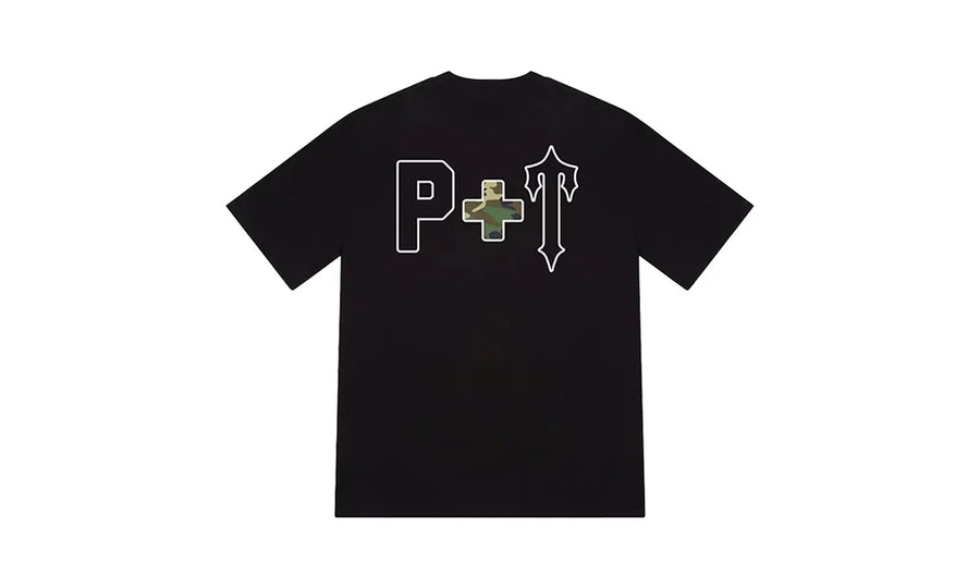 Koszulka Trapstar x Places + Faces 2.0 Black/Camo - zdjęcie 2