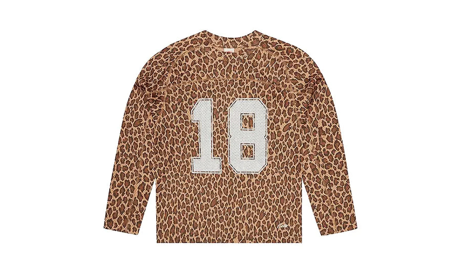 Koszulka Z Długim Rękawem Corteiz HMP Mesh Panel Jersey LS Leopard - zdjęcie 2