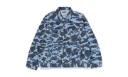 Kurtka BAPE Color Camo Denim Light Indigo