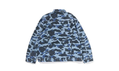 Kurtka BAPE Color Camo Denim Light Indigo - zdjęcie 2