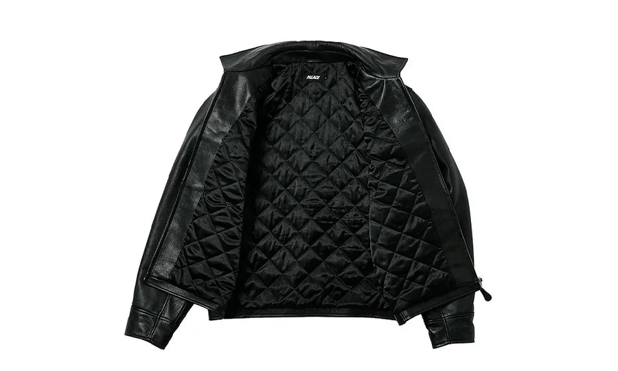 Kurtka Palace Safe Hands Leather Black - zdjęcie 3