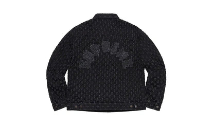 Kurtka Supreme Hole Punch Denim Trucker Black